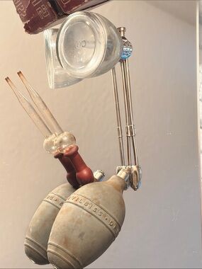 Vintage Style Glass Bulb Atomizer Set